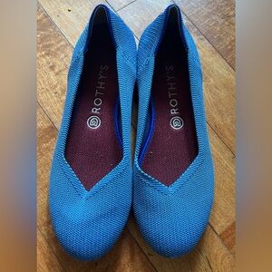 Rothy's Vibrant Blue Loafers